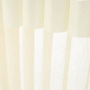 Ivory — Light Filtering Fabric Pattern - Circle Fabric