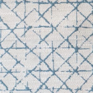 Dark Cerulean — Room Darkening Collection: Patterns Reverse Pattern Fabric