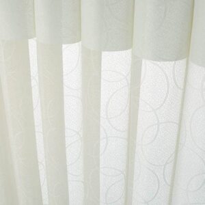 Platinum — Light Filtering Fabric Pattern - Circle Fabric