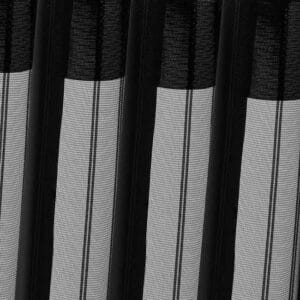 Charcoal — Light Filtering Fabric Pattern - Stripe Fabric