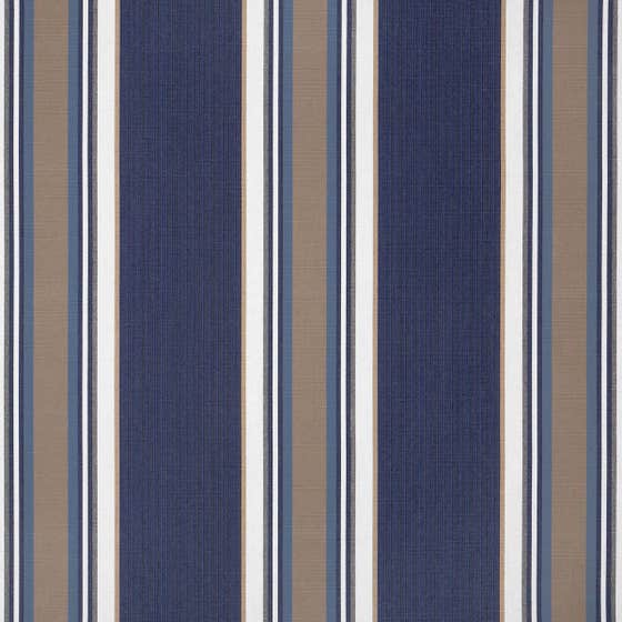 Emblem Navy Fabric
